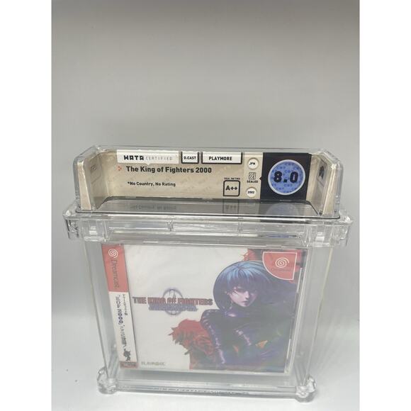 The King of Fighters 2000 (Sega Dreamcast,2000) Sealed WATA Graded 8.0 - JP RARE - Picture 3 of 14